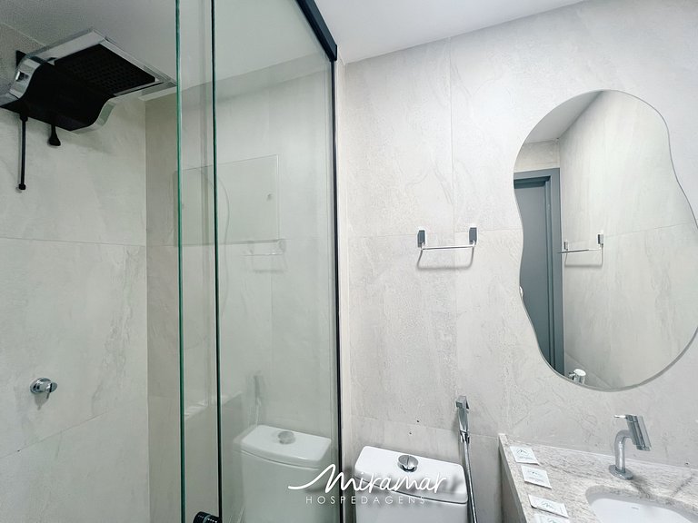 Flat moderno no Jardim Oceania (MH)