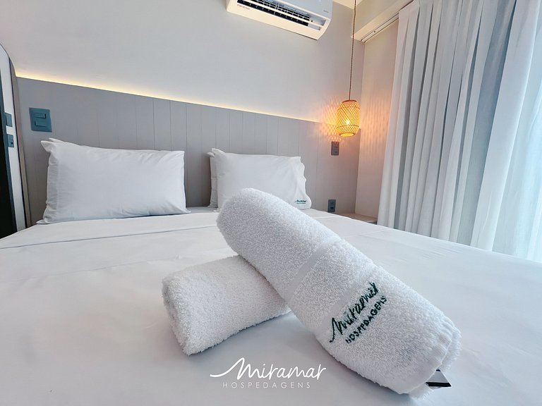 Flat moderno localizado no Jardim Oceania - MH