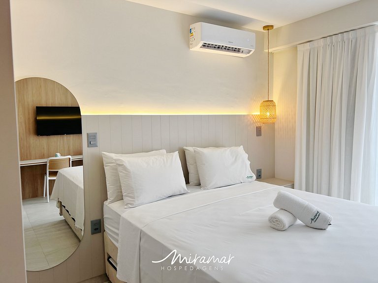 Flat moderno localizado no Jardim Oceania - MH