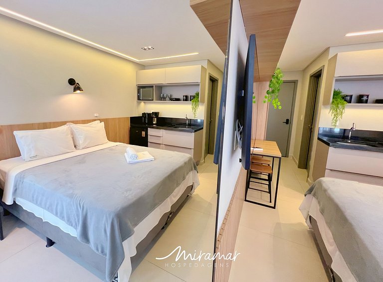 Flat Encantador no Breeze p/2 Pessoas - MH