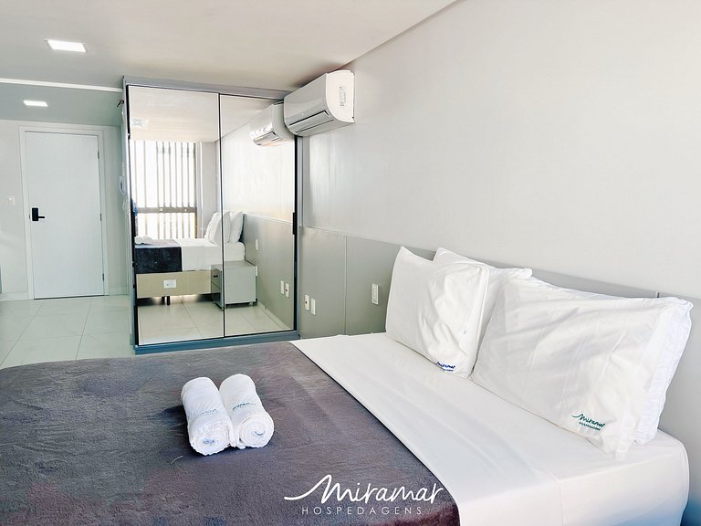 Flat no Cabo Branco P/ Casal Unity-Miramar - MH