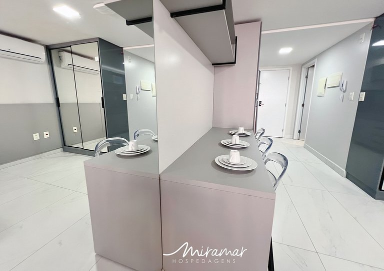 Flat no Cabo Branco P/ Casal Unity-Miramar - MH