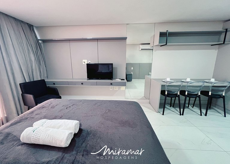 Flat no Cabo Branco P/ Casal Unity-Miramar - MH