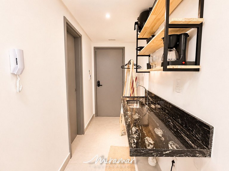 Flat p/ confortável no Hit Cabo Branco (MH)