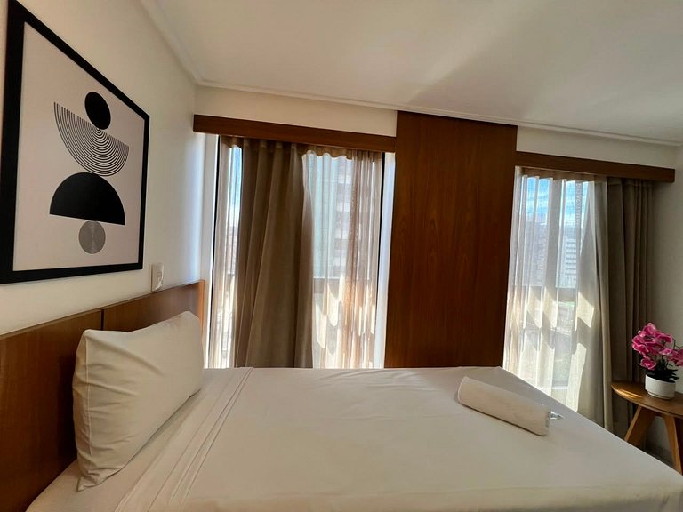 Flat p/ família de 3 em Tambaú (MH)