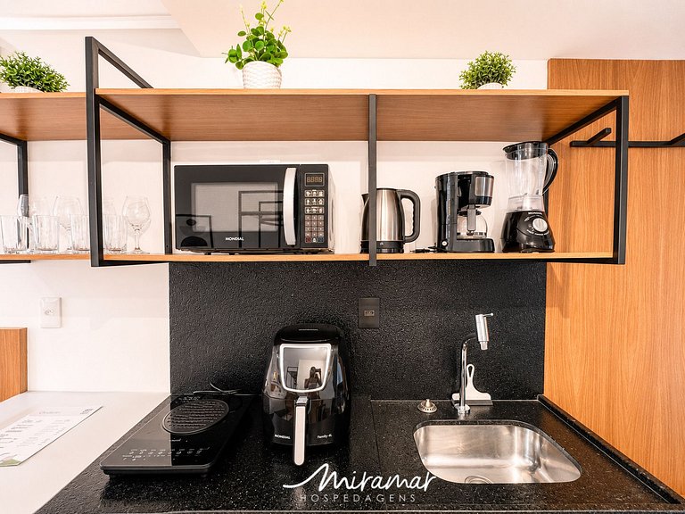 Flat p/ família de 3 em Tambaú (MH)