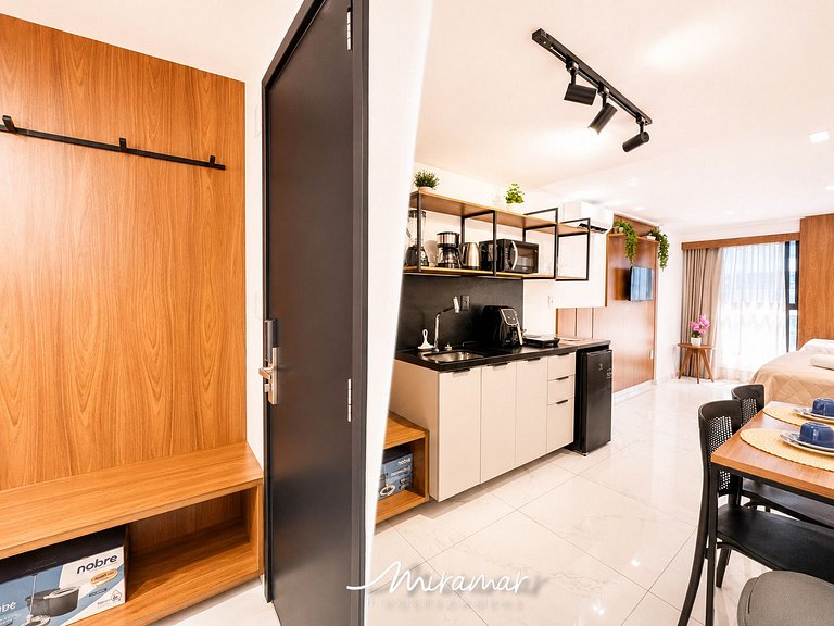 Flat p/ família de 3 em Tambaú (MH)