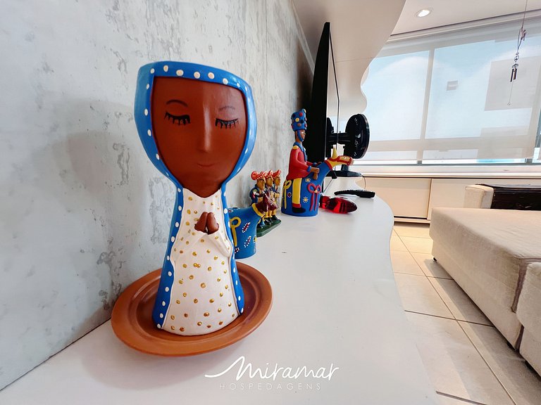 Apart. Família em Tambaú com 2 Quartos -MH