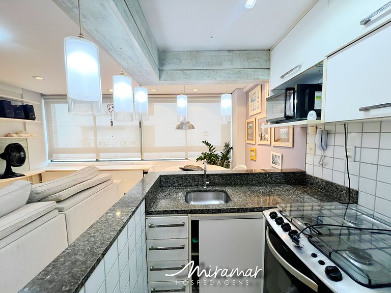 Apart. Família em Tambaú com 2 Quartos -MH