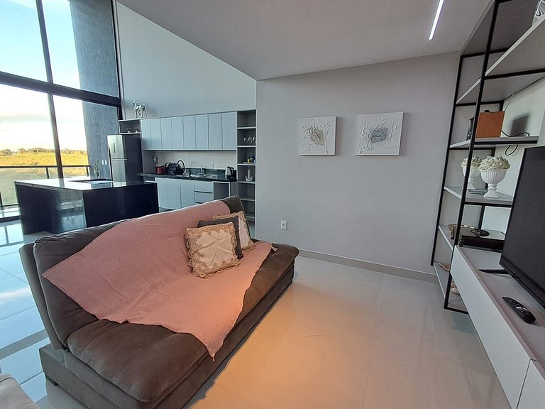 Loft Aconchegante no Montelier em Bananeiras (MH)