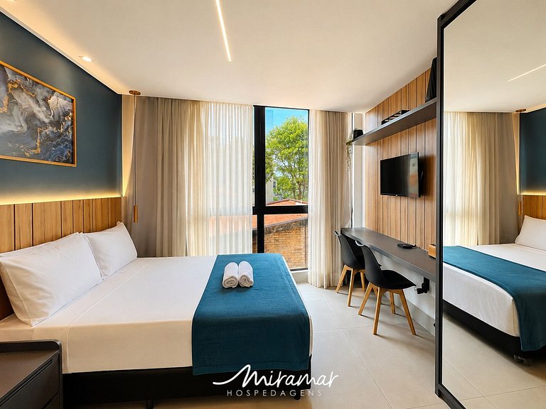 Flat moderno no Jardim Oceania - Get Sense / MH