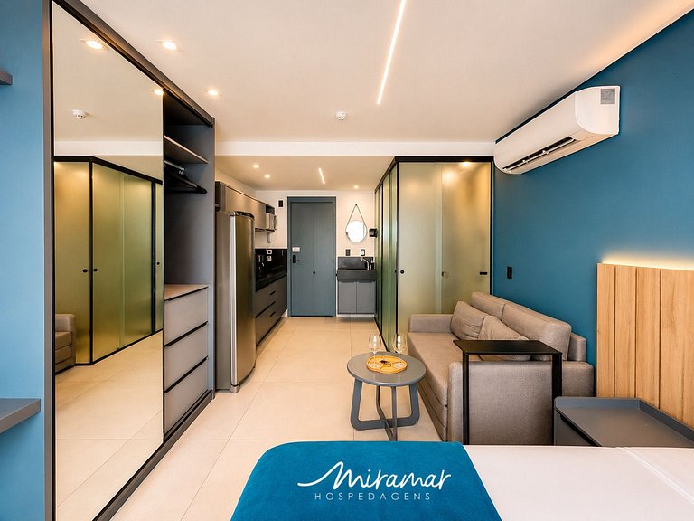 Flat moderno no Jardim Oceania - Get Sense / MH