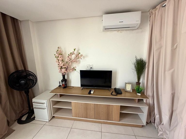 Flat aconchegante em Ponta de Campina