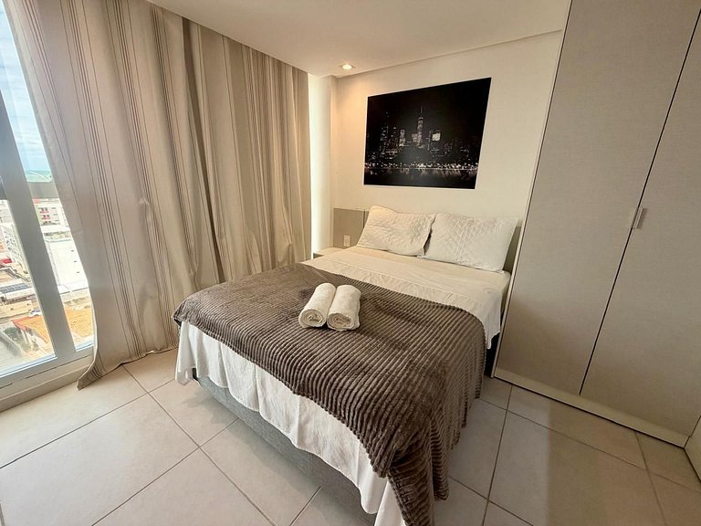 Flat confortável em Ponta de Campina