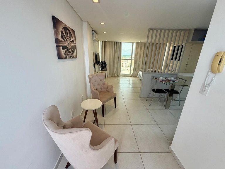 Flat confortável em Ponta de Campina