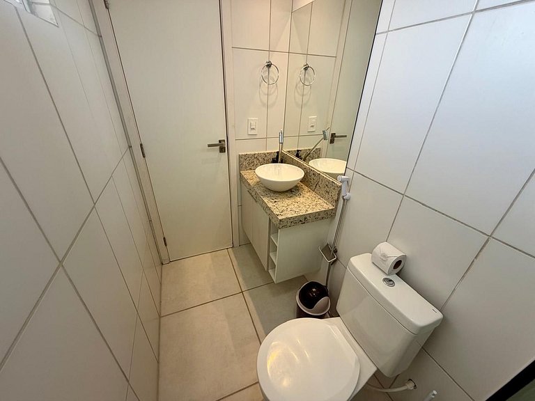 Flat confortável em Ponta de Campina