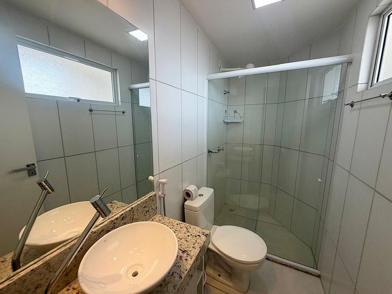 Flat confortável em Ponta de Campina