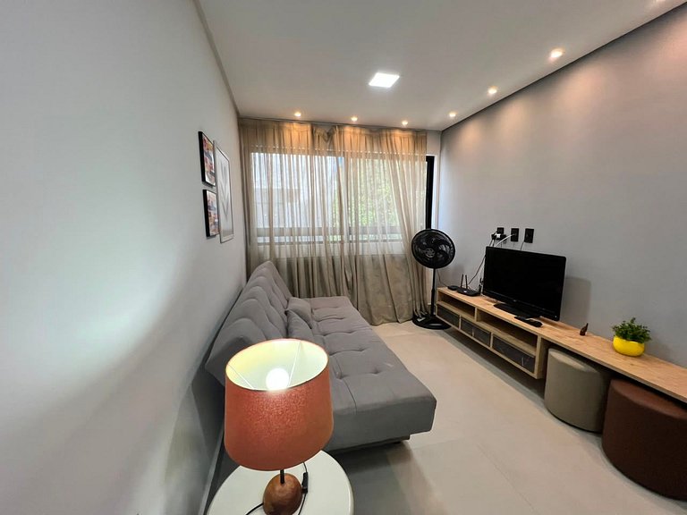 Charmoso Flat no Mahalo - Cabo Branco MH