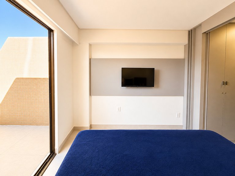 Flat Novo e Moderno no Jardim Oceania - MH