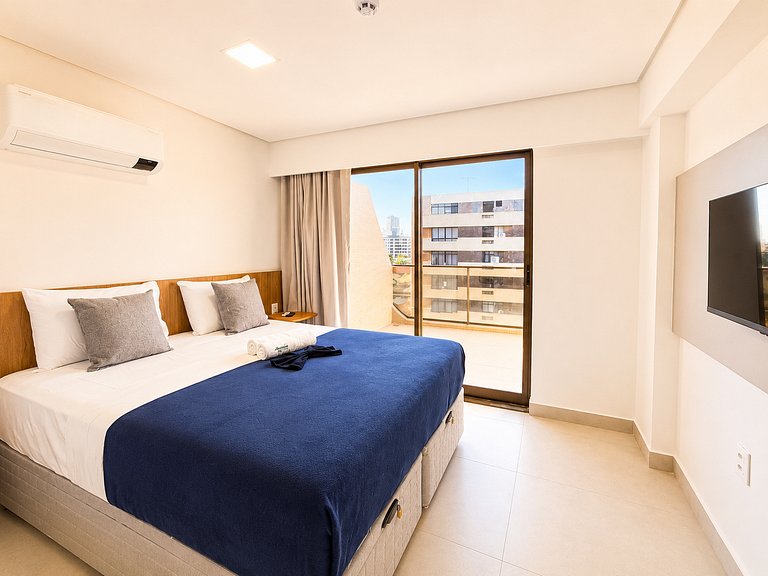 Flat Novo e Moderno no Jardim Oceania - MH