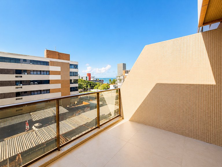 Flat Novo e Moderno no Jardim Oceania - MH