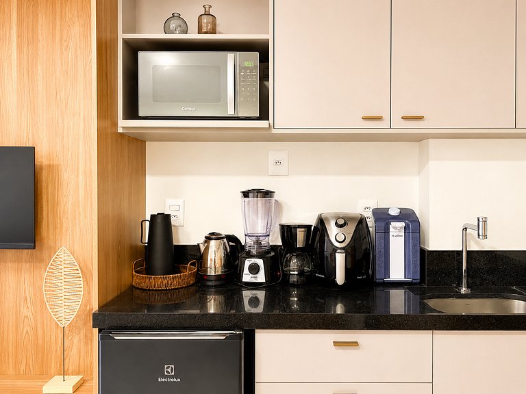 Flat Novo e Moderno no Jardim Oceania - MH