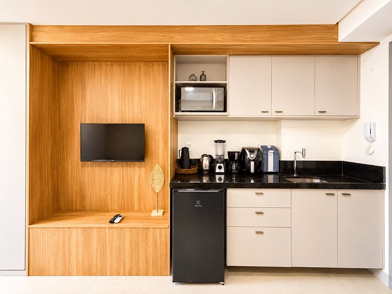 Flat Novo e Moderno no Jardim Oceania - MH