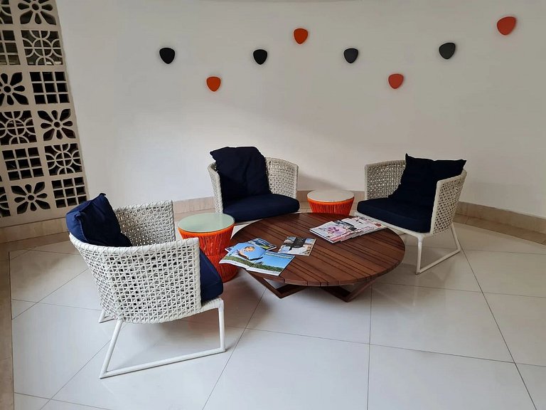 Flat p 5/pessoas na Orla de Cabo Branco - MH