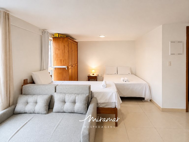 Flat p 5/pessoas na Orla de Cabo Branco - MH