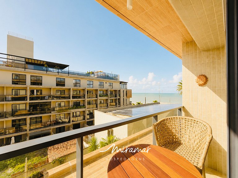 Flat Novo com varanda no Jardim Oceania - (MH)
