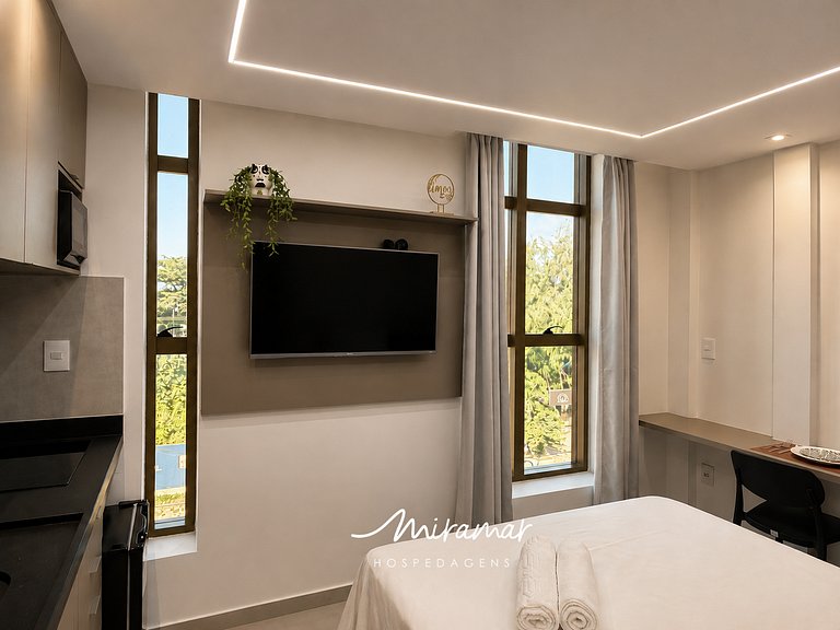 Flat Moderno Jardim Oceania - MH