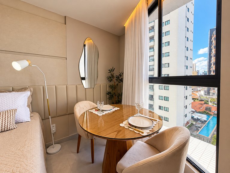 Flat  P/ Casal em Manaíra  Solaz- MH