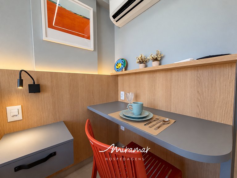 Flat P até 3 Pessoas no Jardim Oceania, MONDO- MH