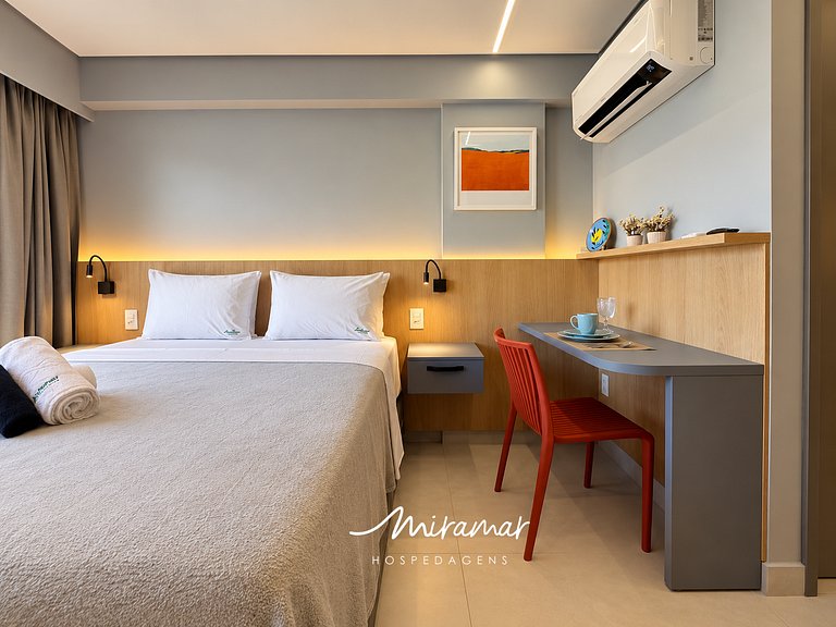 Flat P até 3 Pessoas no Jardim Oceania, MONDO- MH