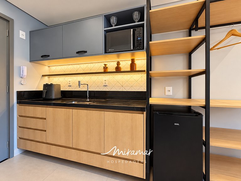 Flat P até 3 Pessoas no Jardim Oceania, MONDO- MH