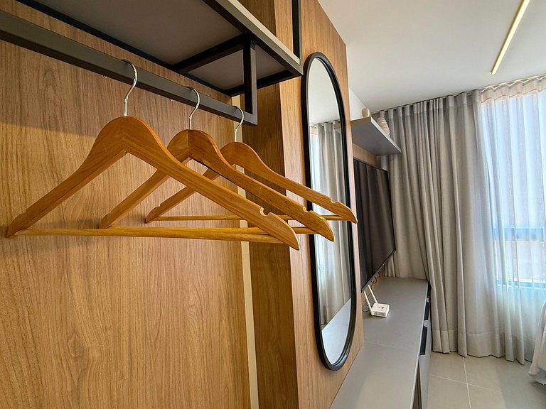 Flat para 4 pessoas em Ponta de Campina - MH