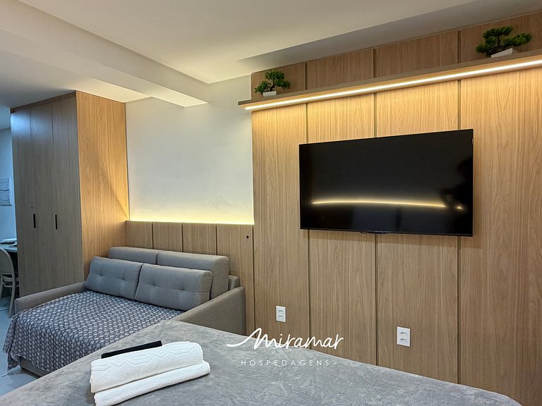 Flat Confortável p/ 4 Pessoas – MH