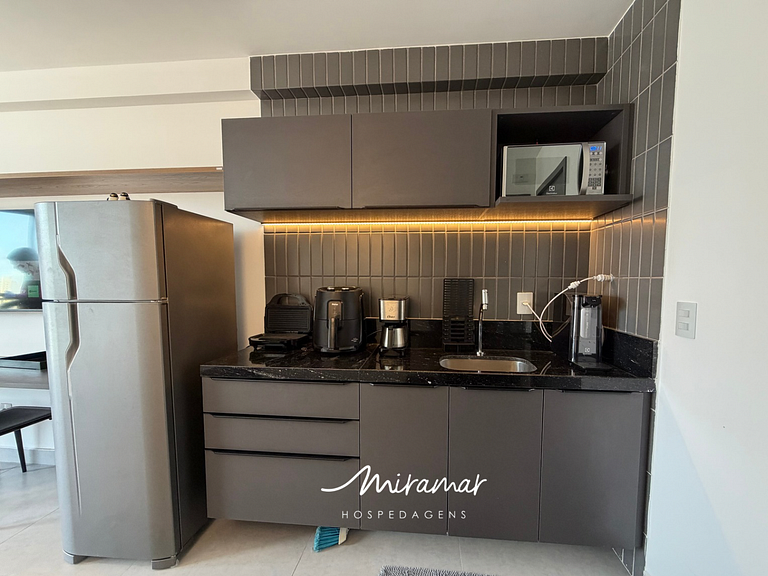 Flat Sofisticado p/ 4 pessoas em Manaíra - MH