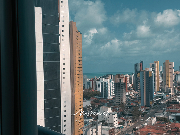 Flat Sofisticado p/ 4 pessoas em Manaíra - MH