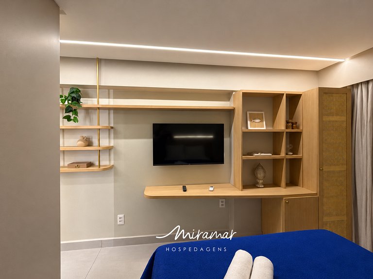 Flat Moderno p/4 pessoas no Jardim Oceania - MH