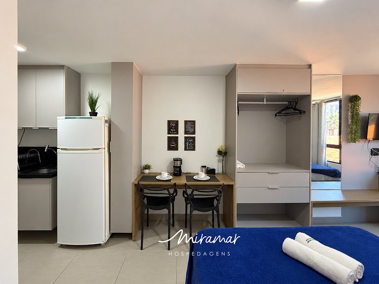 Flat p/2 pessoas super confortável -Cabedelo - MH