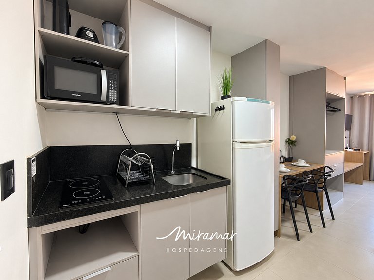 Flat p/2 pessoas super confortável -Cabedelo - MH