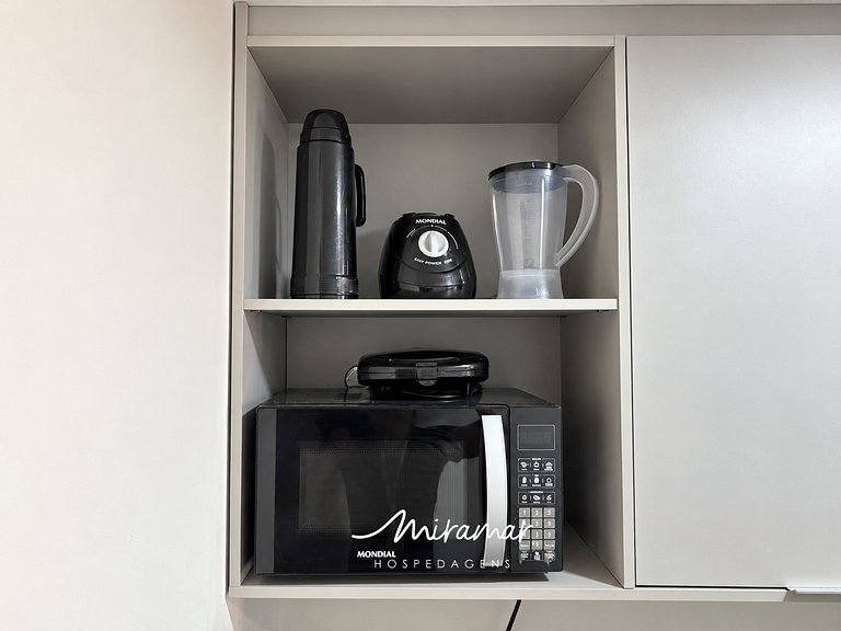Flat p/2 pessoas super confortável -Cabedelo - MH